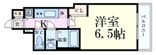 神戸駅 徒歩5分 11階の物件間取画像